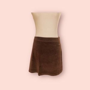 Brown Horny Toad Velour Sport Skirt